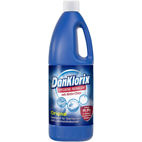DANKLORIX Nettoyant Désinfectant sanitaire (Hygiene-Reiniger) 1l face