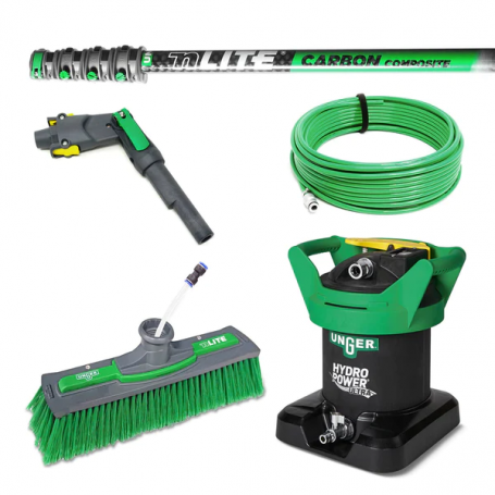 Perche UNGER HydroPower Ultra DI S Entretien des façades, kit complet, SIME