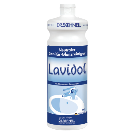 DR. SCHNELL LAVIDOL Nettoyant neutre sanitaire Concentré 1l avant