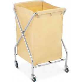 Chariot à collecte de linges ou de déchets