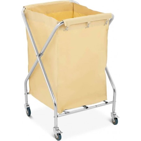 Chariot à collecte de linges ou de déchets